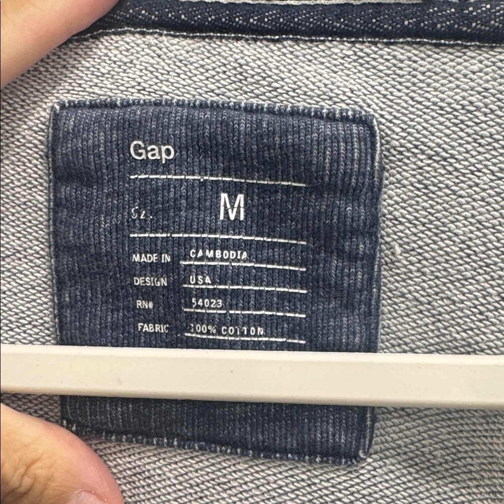 GAP Men's Dark Blue Cardigan Sweater - Picture 5 of 5